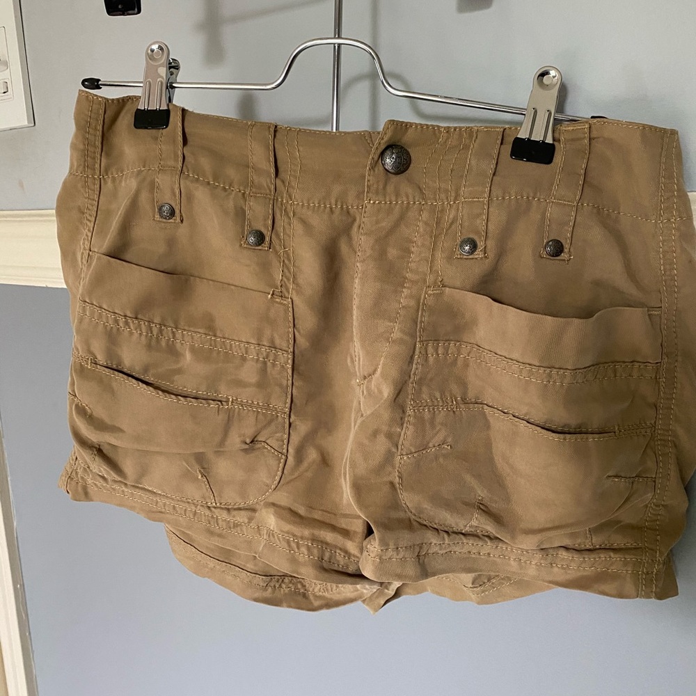 Free People Khaki Shorts